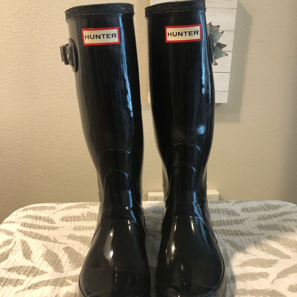 Black Hunter Boots